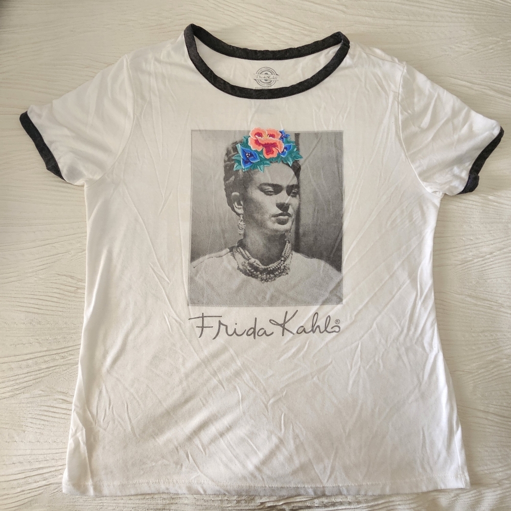 Frida Kahlo Ringer Shirt